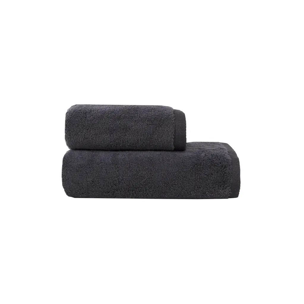 Полотенце Lotus Home Отель Premium - Microcotton Black 70x140 550 г/м² - фото 8