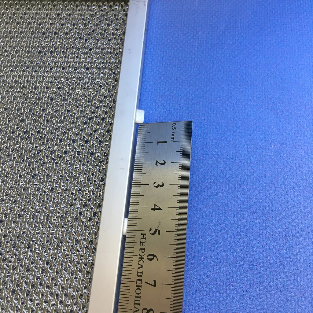 Набор алюминиевых решеток на телескопическую вытяжку Ventolux GARDA 60 (700) SLIM, LED ( 205*475 + 130*475мм) - фото 8