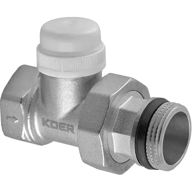 Кран термостатичний Koer "антипротечка" прямий KR.923-Gi - 1" KR5638