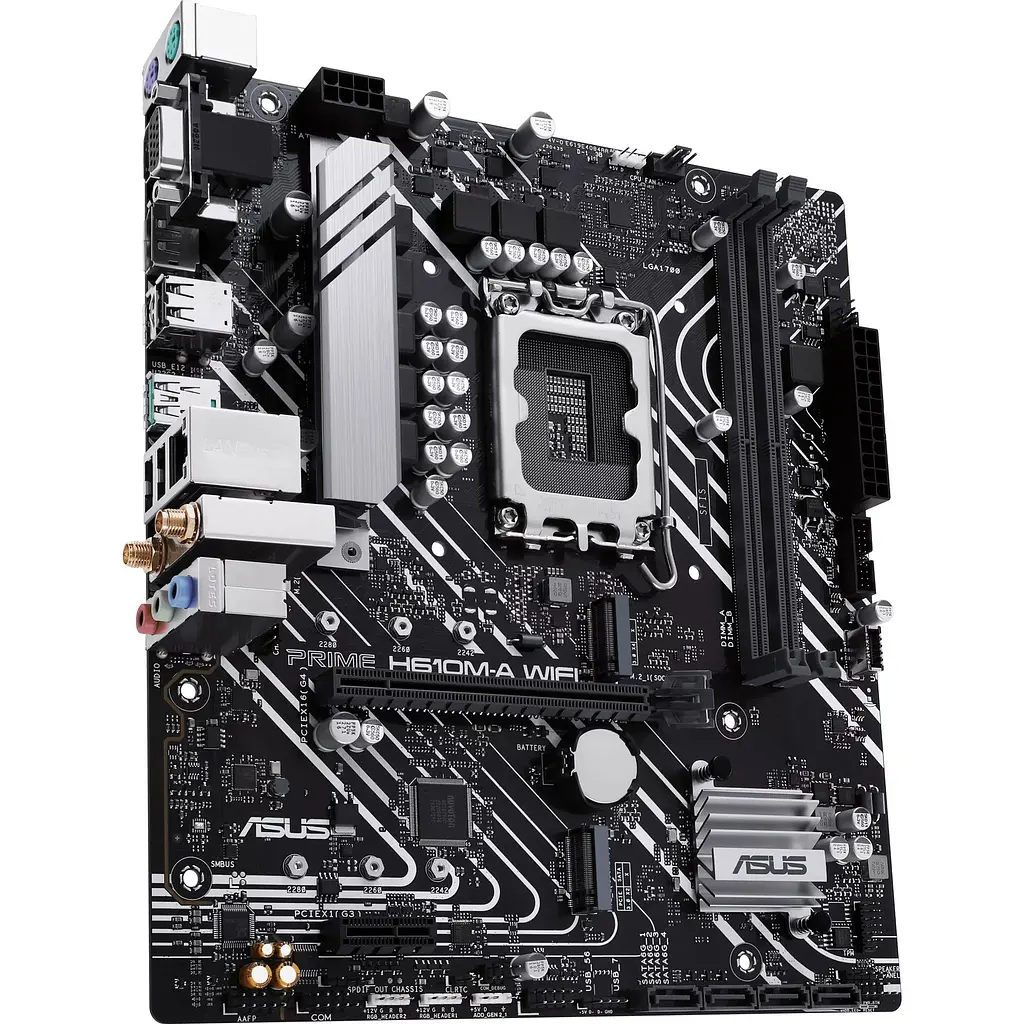 Материнська плата Asus Prime H610M-A Wi-Fi (90MB1G00-M0EAY0) [147087] - фото 4