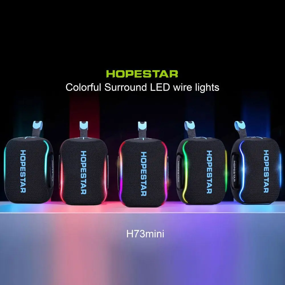 Портативна акустика Hopestar H73 Mini Black [171994] - фото 3