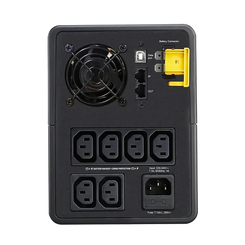 Джерело безперебійного живлення APC Back UPS 1600VA/900W, USB, 6xC13, (BX1600MI) - фото 4
