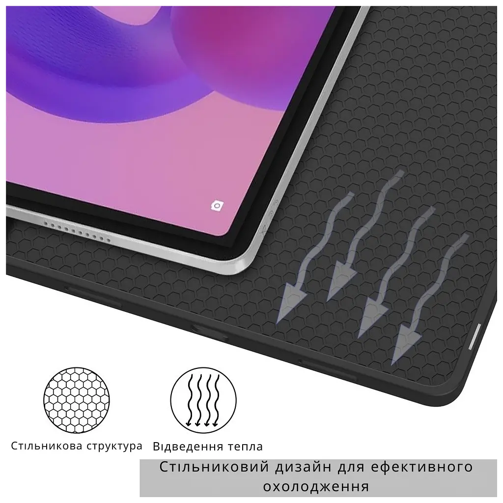 Чохол до планшета BeCover Flexible TPU Mate Lenovo Idea Tab/K11 (2nd Gen) TB336/Xiaoxin Pad (2025) 11" Deep Blue (714894) - фото 8