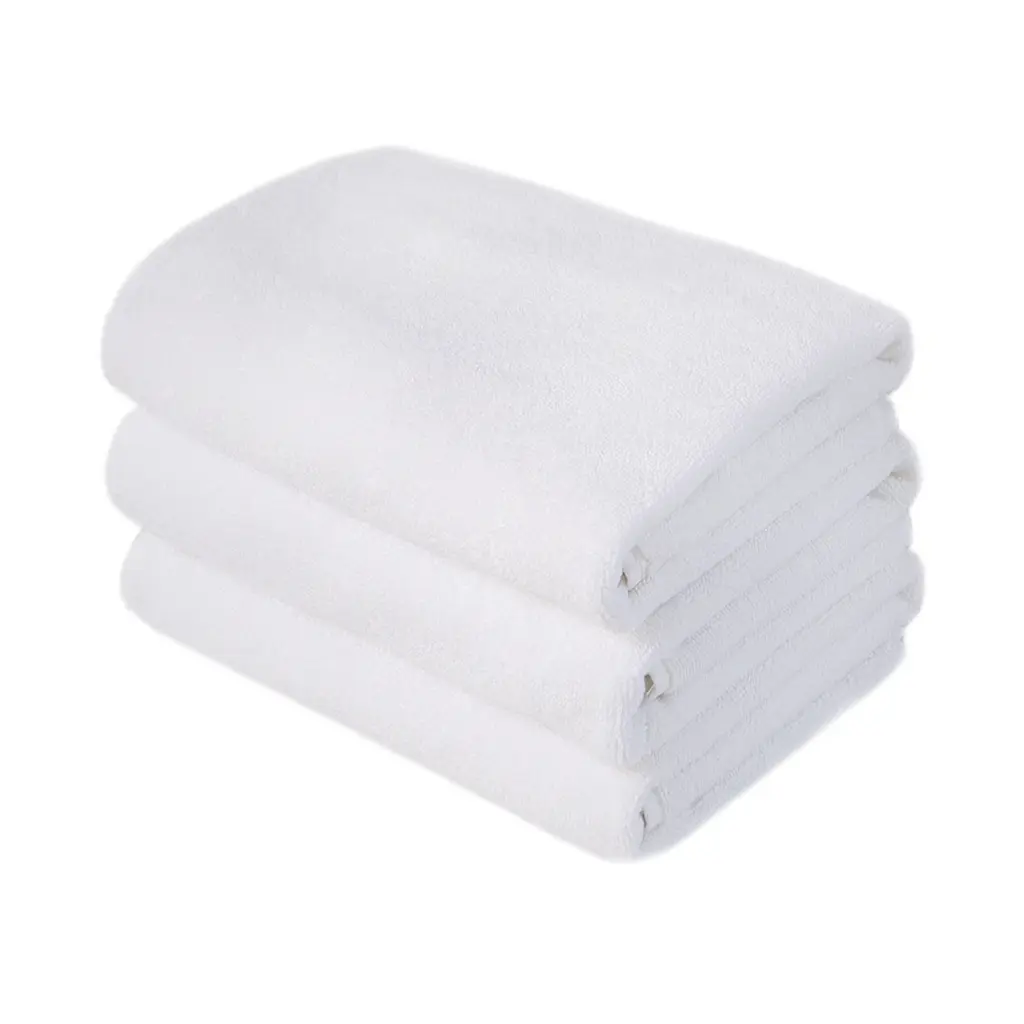 Рушник махровий Lotus Home - Total soft white білий 70x140 (20/2) 500 г/м² - фото 5