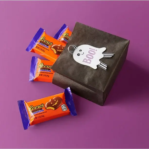Цукерки Reese's Halloween Pumpkins 204g - фото 4
