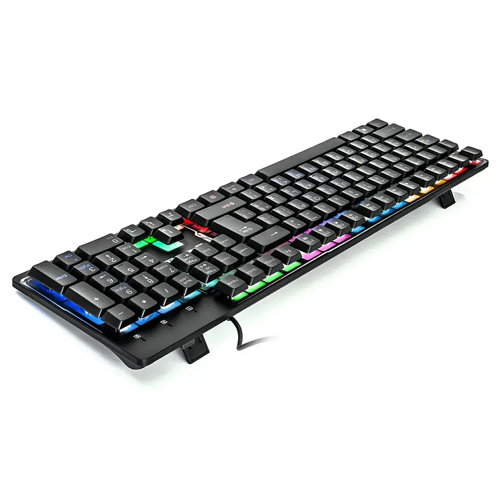 Клавіатура REAL-EL 7011 Comfort Backlit Black (EL123100043) - фото 6