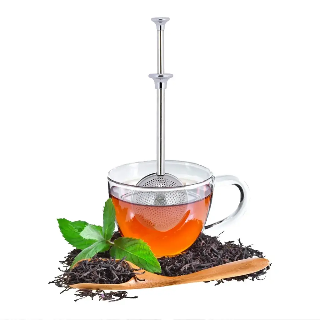 Ситечко для заварювання чаю Kamille, нержавіюча сталь, 18 см (KM-8842) - фото 3