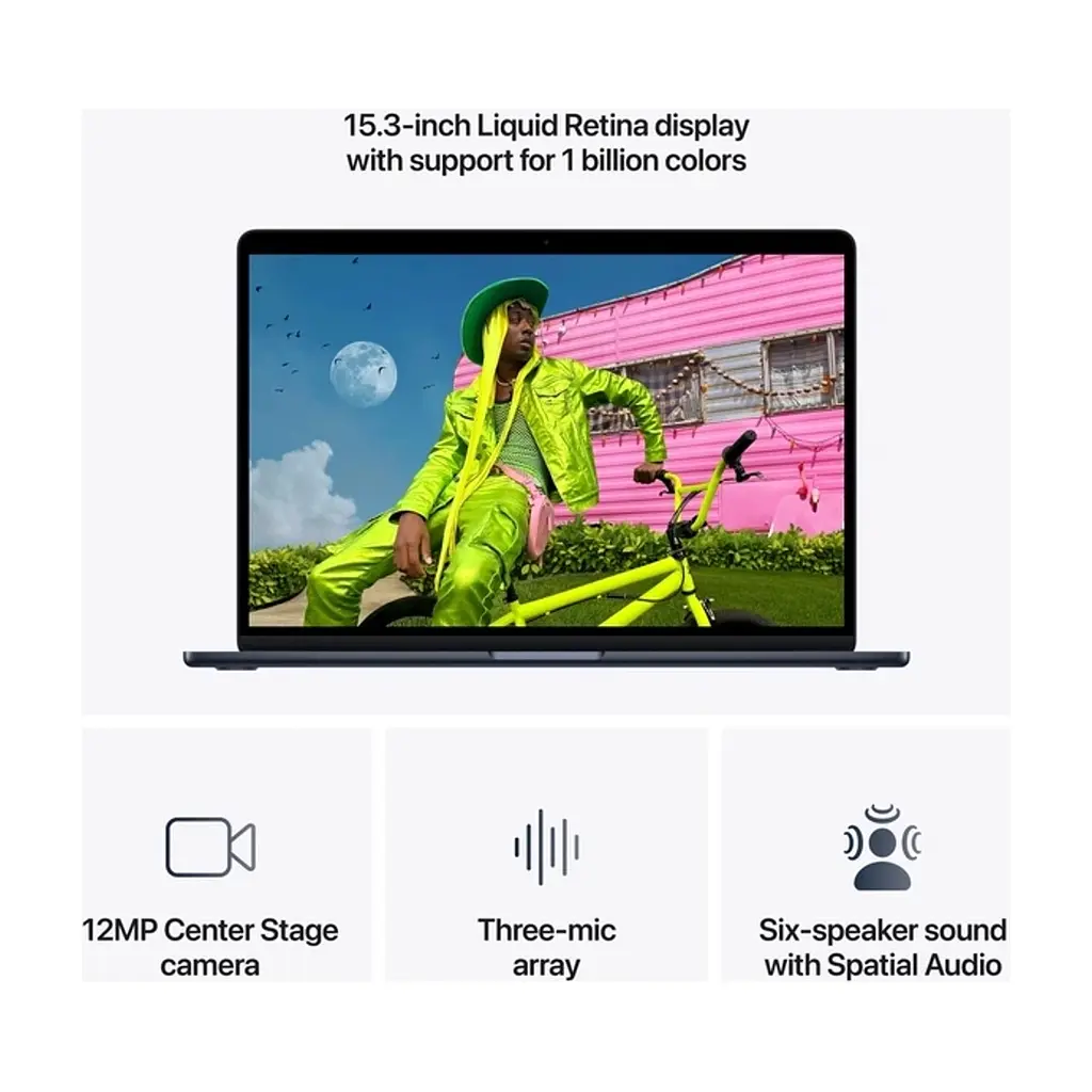 Ноутбук Apple MacBook Air 15 M5 A3448 Silver (MDVA4UA/A) - фото 5