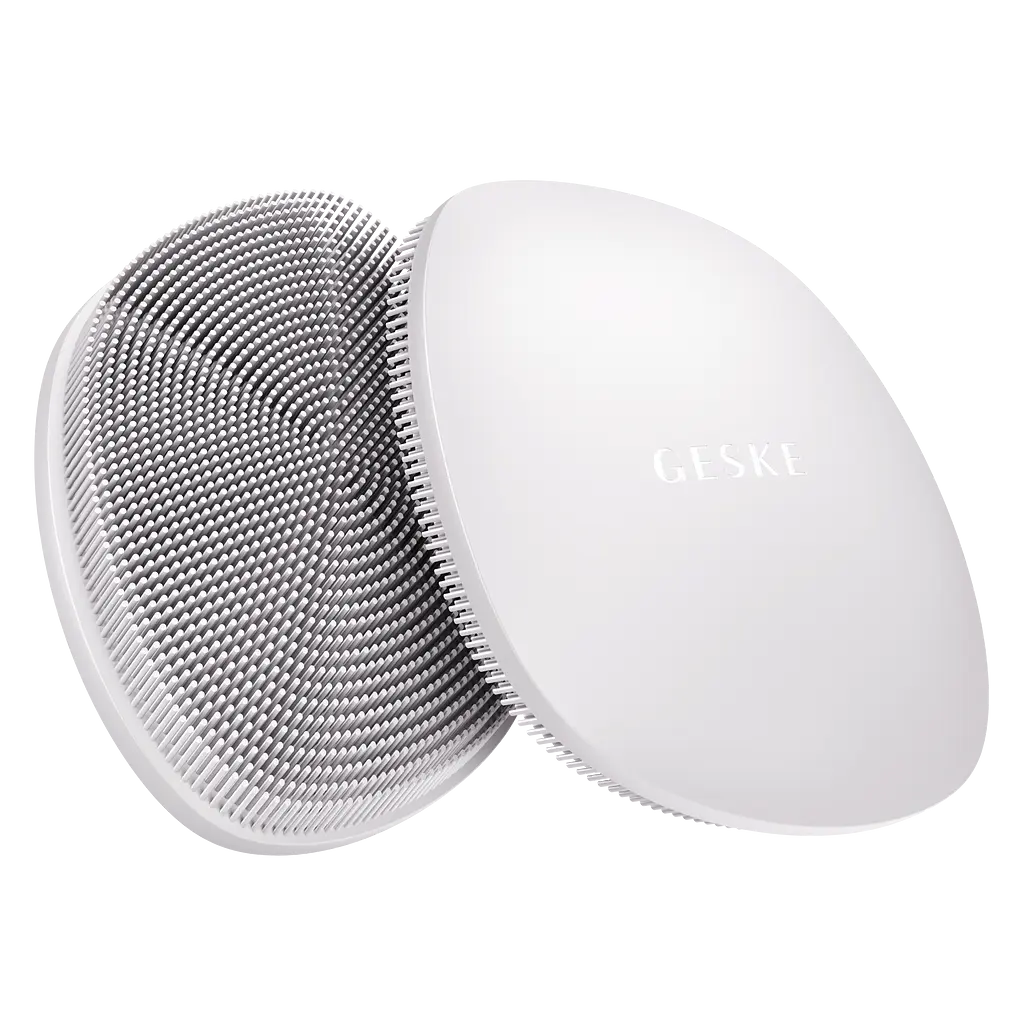 Щетка для лица GESKE Facial Brush 4 в 1 пудровая - фото 2
