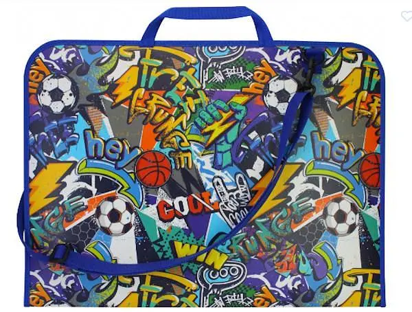 Папка-портфель на блискавці CoolForSchool А3 Wow пластикова (1) CF30003-02