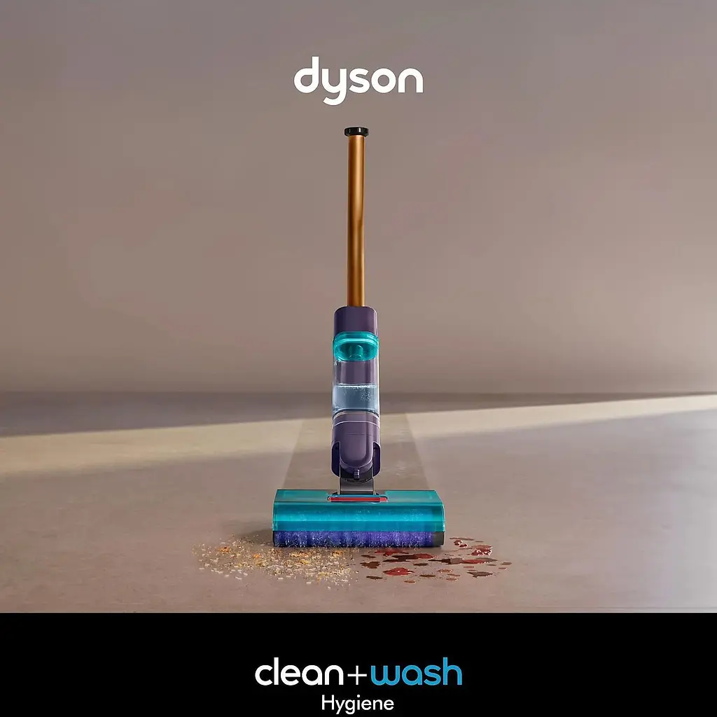 Вертикальний пилосос Dyson Clean+Wash Hygiene Hard Floor Cleaner Prussian Blue/Rich Copper (432030-01) [159869] - фото 8