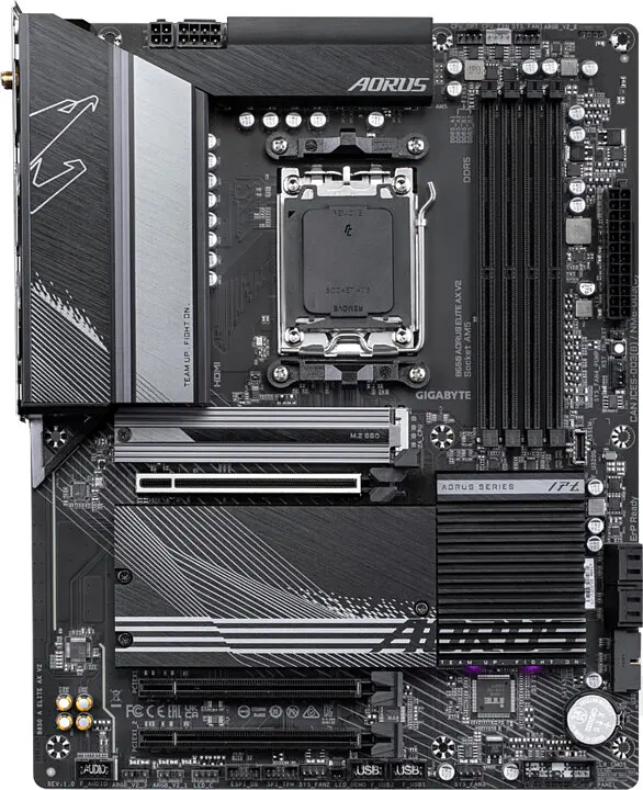 Материнская плата Gigabyte B650 AORUS ELITE AX V2 - фото 3