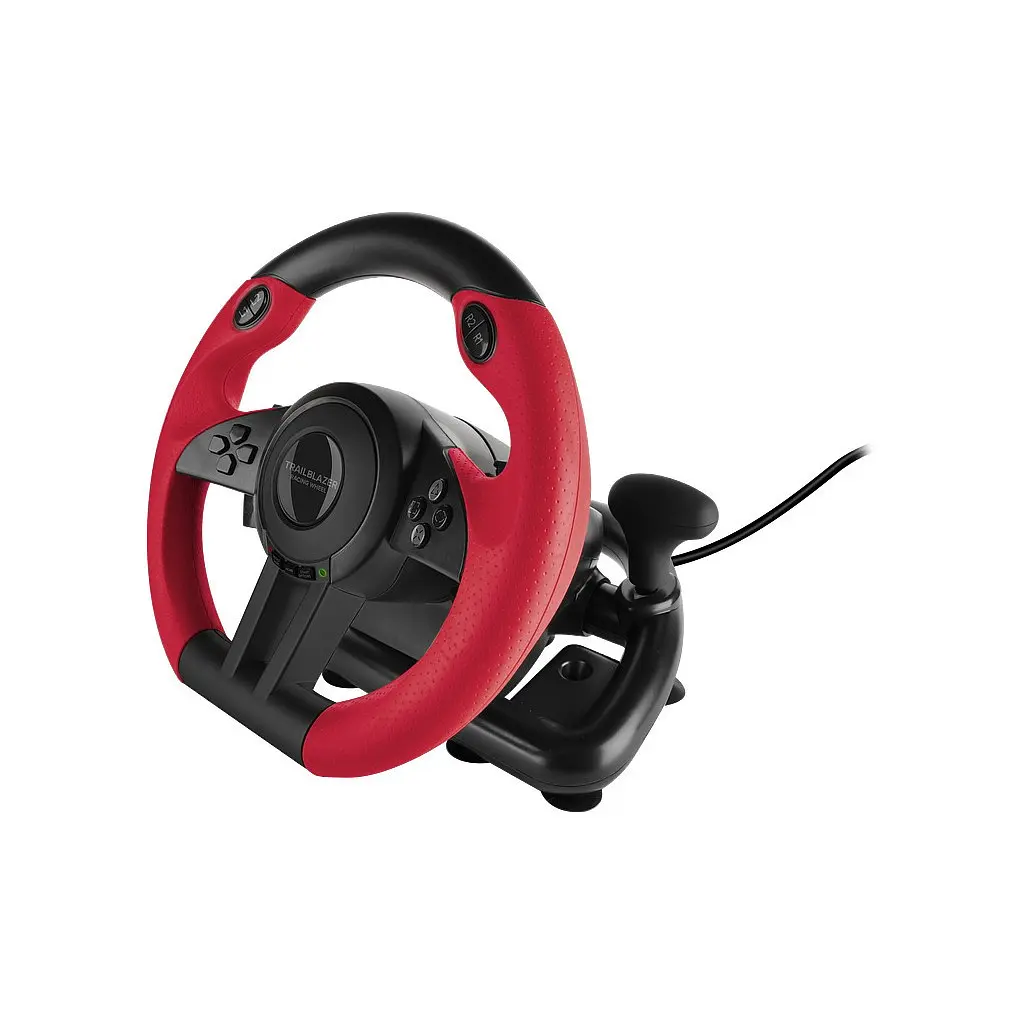Кермо Speedlink Trailblazer Racing Wheel PC/Xbox One/PS3/PS4 Black/Red (SL-450500-BK) - фото 2