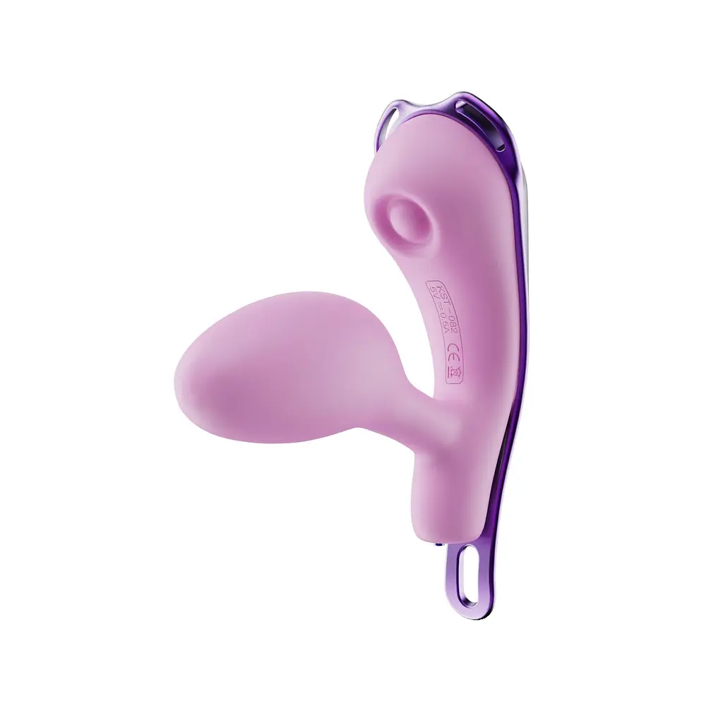 Смарт-віброяйце зі стимуляцією клітора KISSTOY Viosecret Pro, реагує на стискання, пояс для кріплення - фото 2