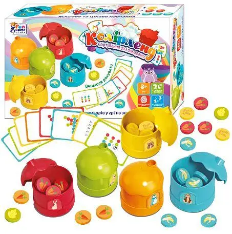 Игра Fun Game Цветленд 56703, в коробке - 6945717411722 - фото 2