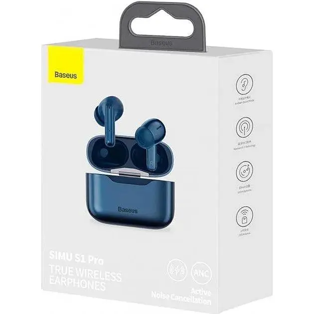 Бездротові навушники TWS Baseus S1 Pro NGS1P-03 Blue - фото 6