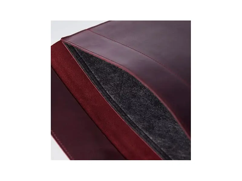 Чохол для ноутбука InCarne Klouz MacBook Air 13 2018-2025 (вінтажний) бордо (klouz-burgundy-vintage-air-13) - фото 5