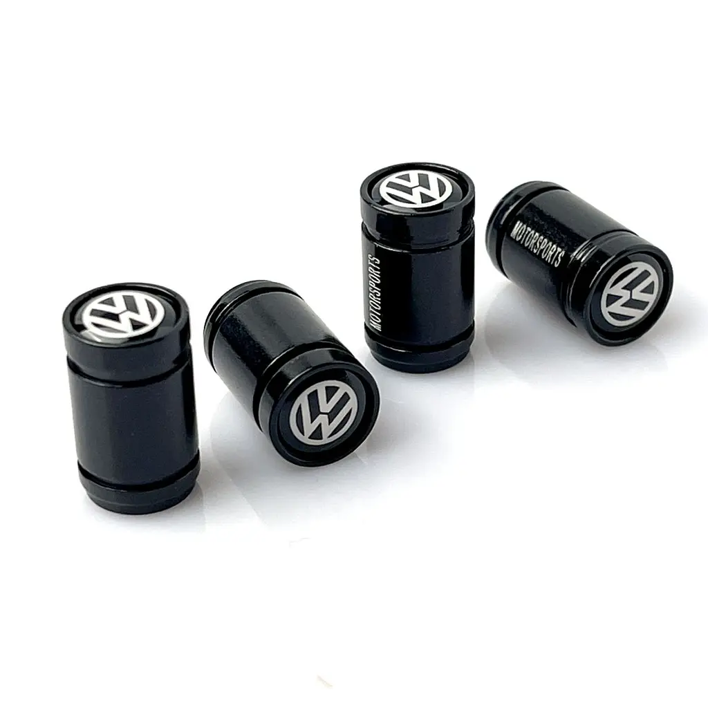 Захисні ковпачки на ніпеля Volkswagen Чорні 4 шт - фото 3