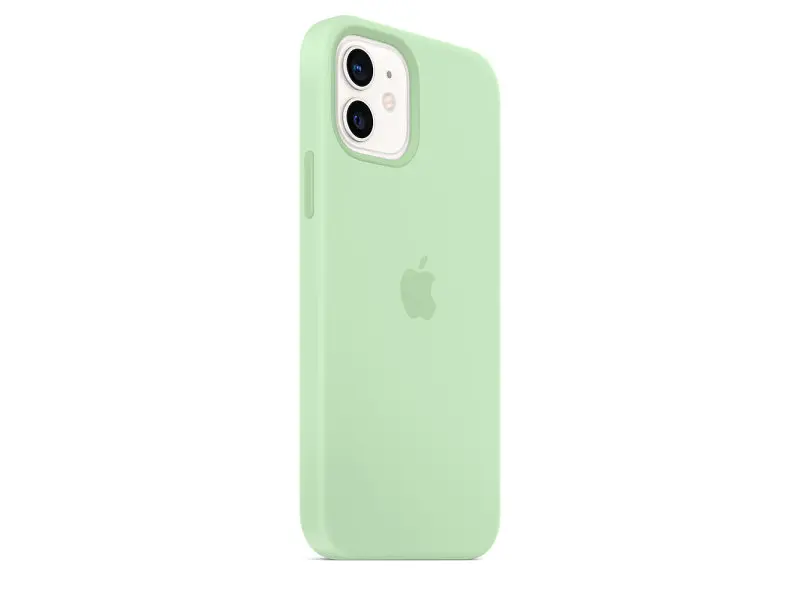 Чехол Apple Silicone Case for iPhone 12 Pro Max HQ Pistachio - фото 10