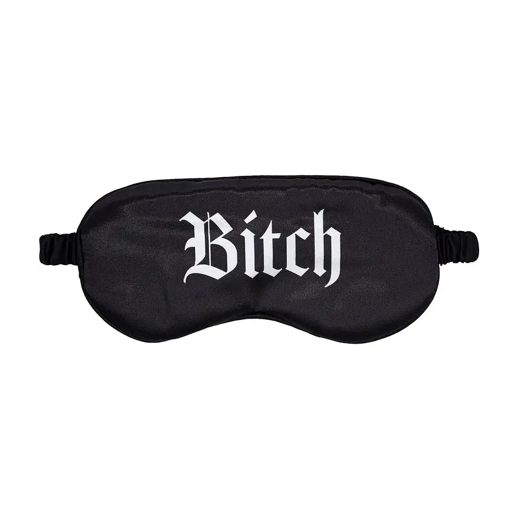 Сатинова маска на очі Ouch! Bitch Black