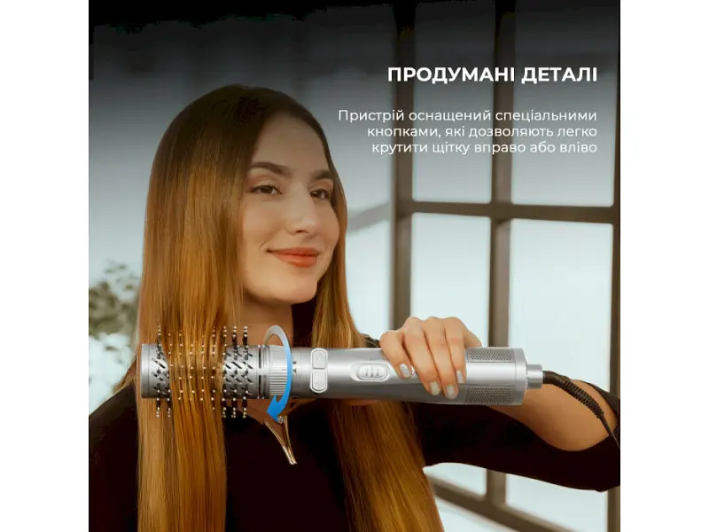 Фен-щітка Cecotec CeramicCare 6-in-1 Gyro (CCTC-01000) - фото 4