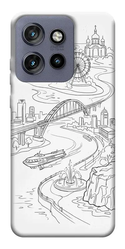 TPU чохол Demsky Dnipro spirit для Motorola Edge 50 Neo
