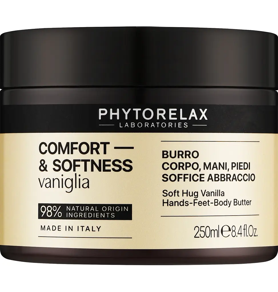 Пом'якшуючий крем-баттер для тіла "Ваніль" Phytorelax Laboratories Vanilla Body-Hand Butter 250 мл