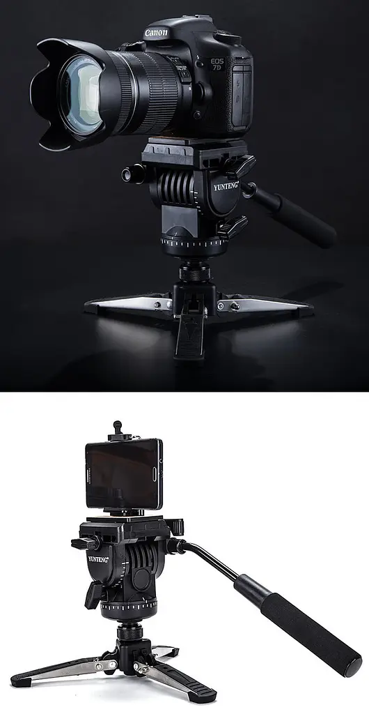 Монопод Yunteng VCT-588 DSLR 166 см Чорний (VCT-588) - фото 5
