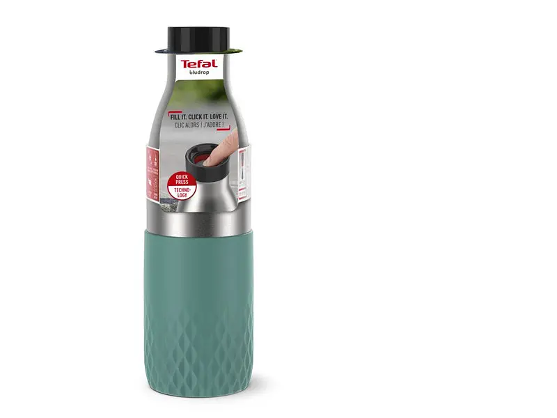 Термопляшка Tefal Bludrop soft touch 700 мл (N3111210) - фото 2