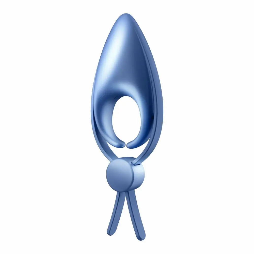 Ерекційне кільце Satisfyer Sniper 13 см блакитний - фото 5