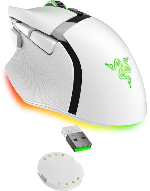 Комп'ютерна миша Razer Basilisk V3 Pro 35K RGB USB-A/WL/BT білий teh0013965 - фото 5