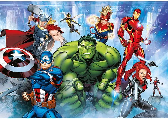 Пазл Clementoni SuperСolor: Команда Месників, Marvel (SuperСolor - Marvel Avengers Puzzle - 180 pcs.), 180 ел. (29778) - фото 2