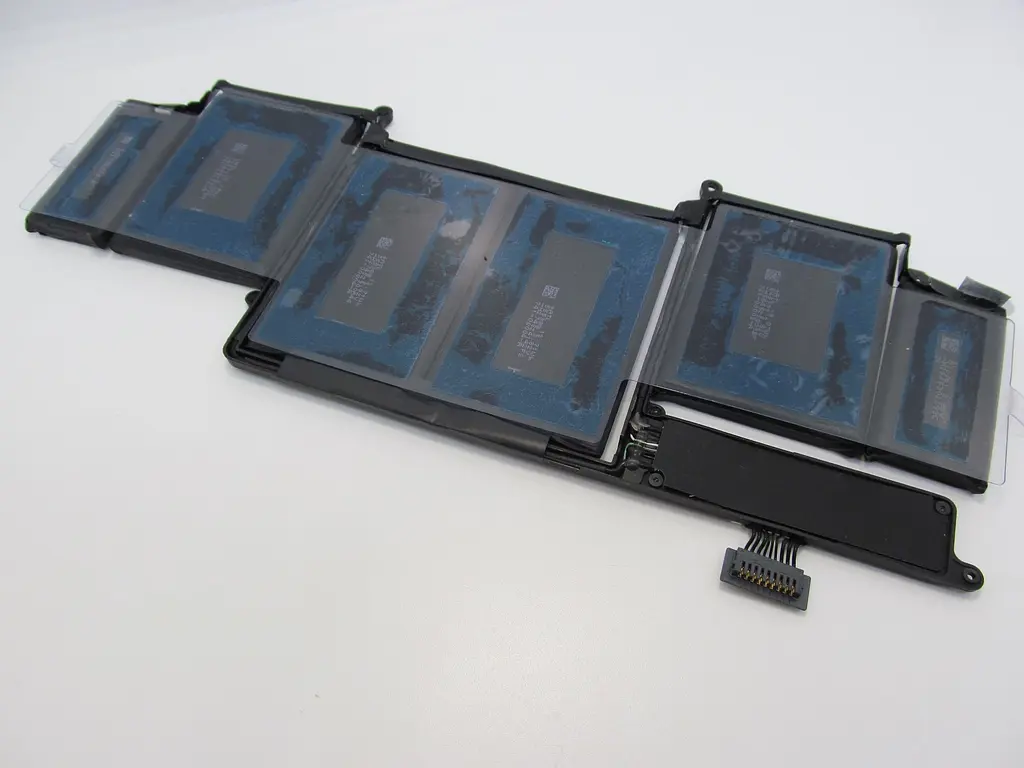 Акумулятор для ноутбука Apple A1582, 74.9Wh (6559 mAh), 6cell, 11.42V, Li-Pol, чорний - фото 3