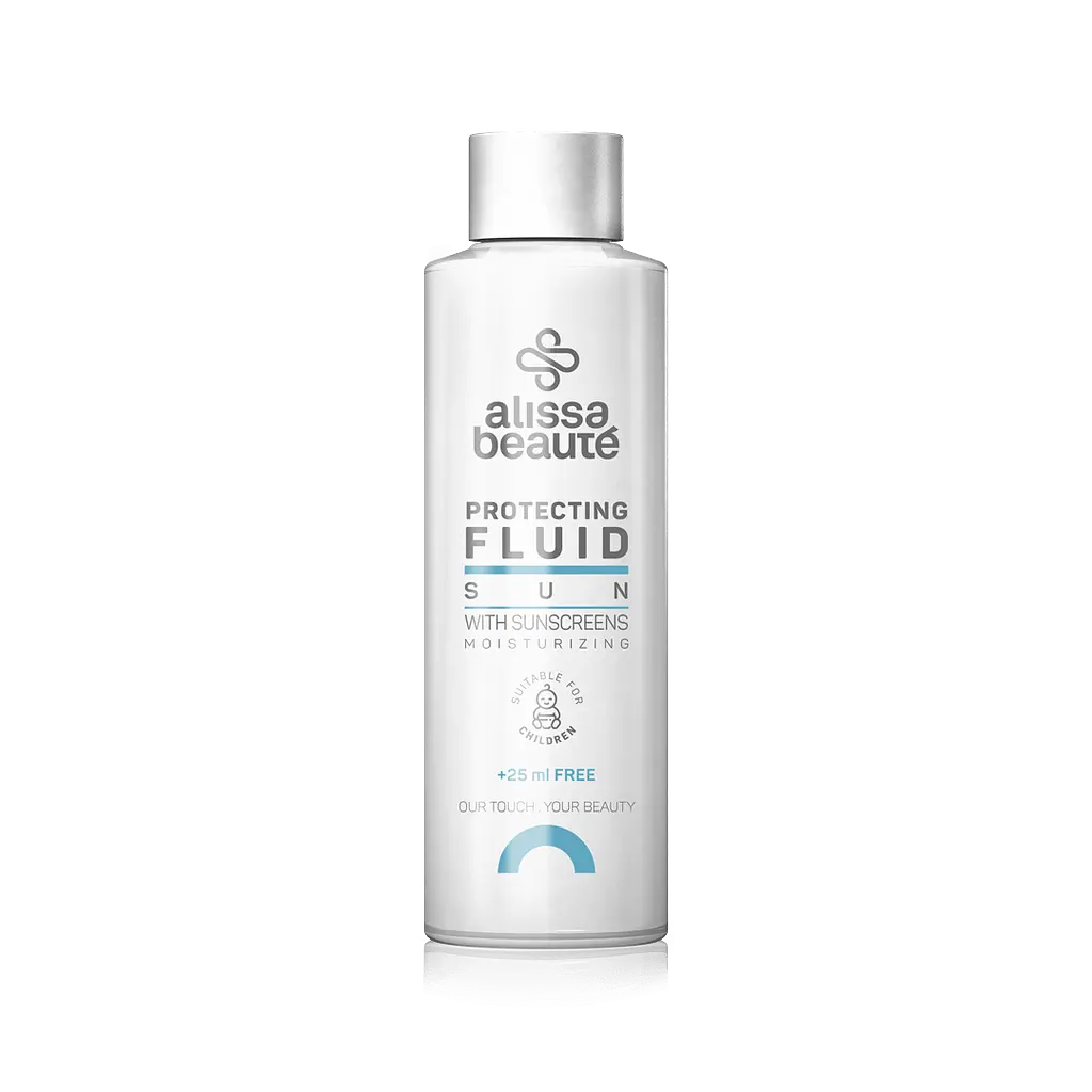 Захисний флюїд від УФ-випромінювання SUN Face Protecting Fluid with Sunscreens SPF 50 Alissa Beaute 150 мл