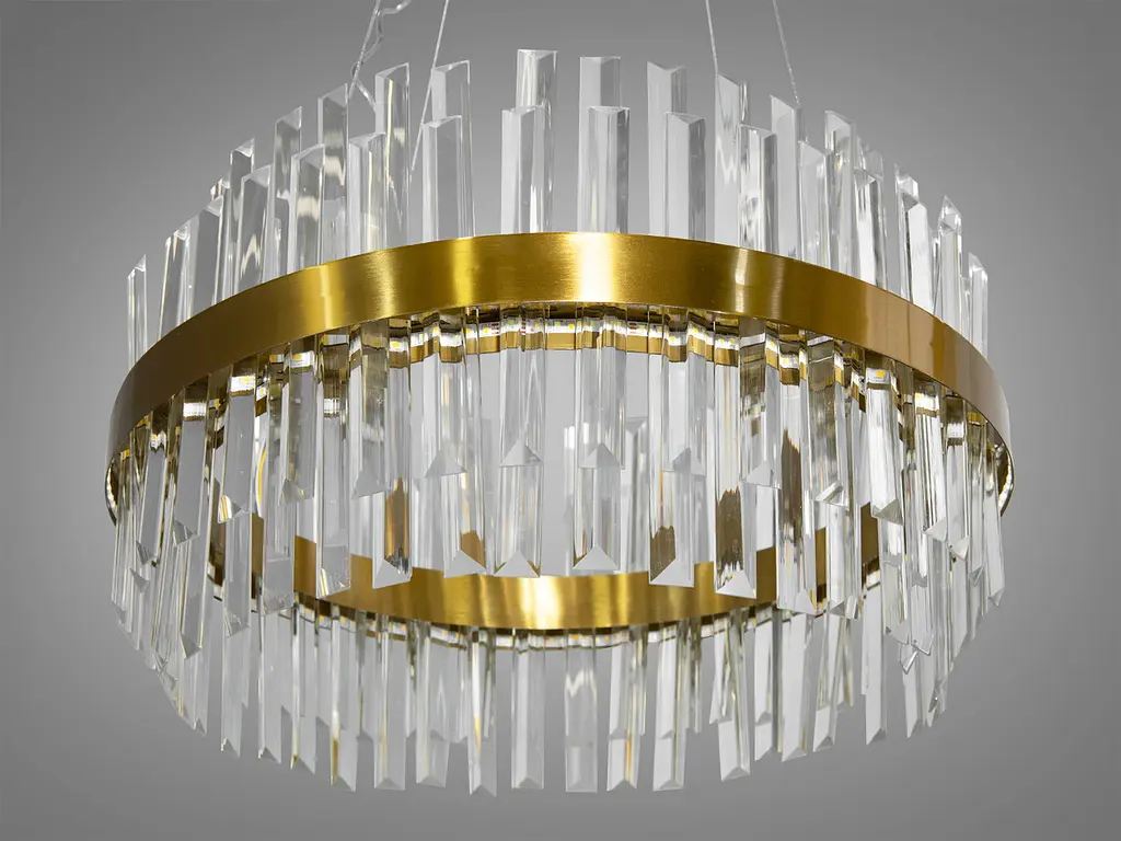 Люстра стельова LED Diasha 840/500BR 110W, 6050 лм, кришталь, для спальні та вітальні - фото 3