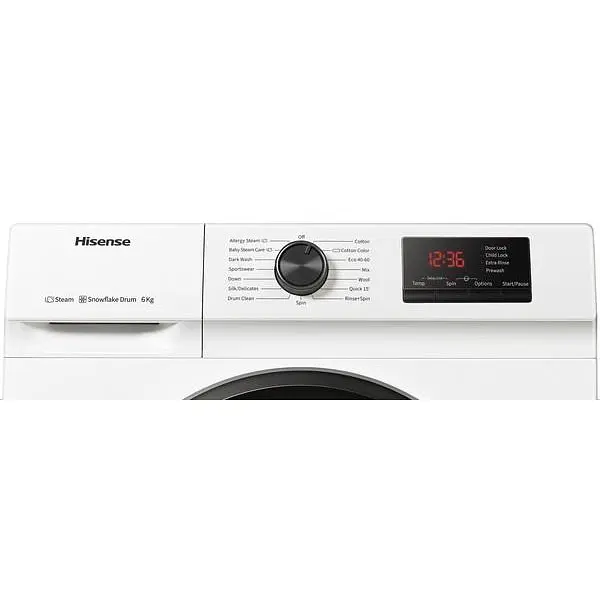 Стиральная машина Hisense WFVB6010EM автоматическая - фото 2