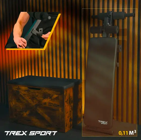 Лавка тренувальна Trex Sport TX-050B для преса - фото 7