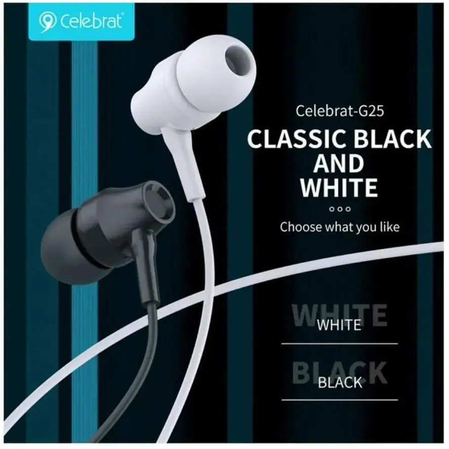 Наушники Celebrat g25 черные - фото 3