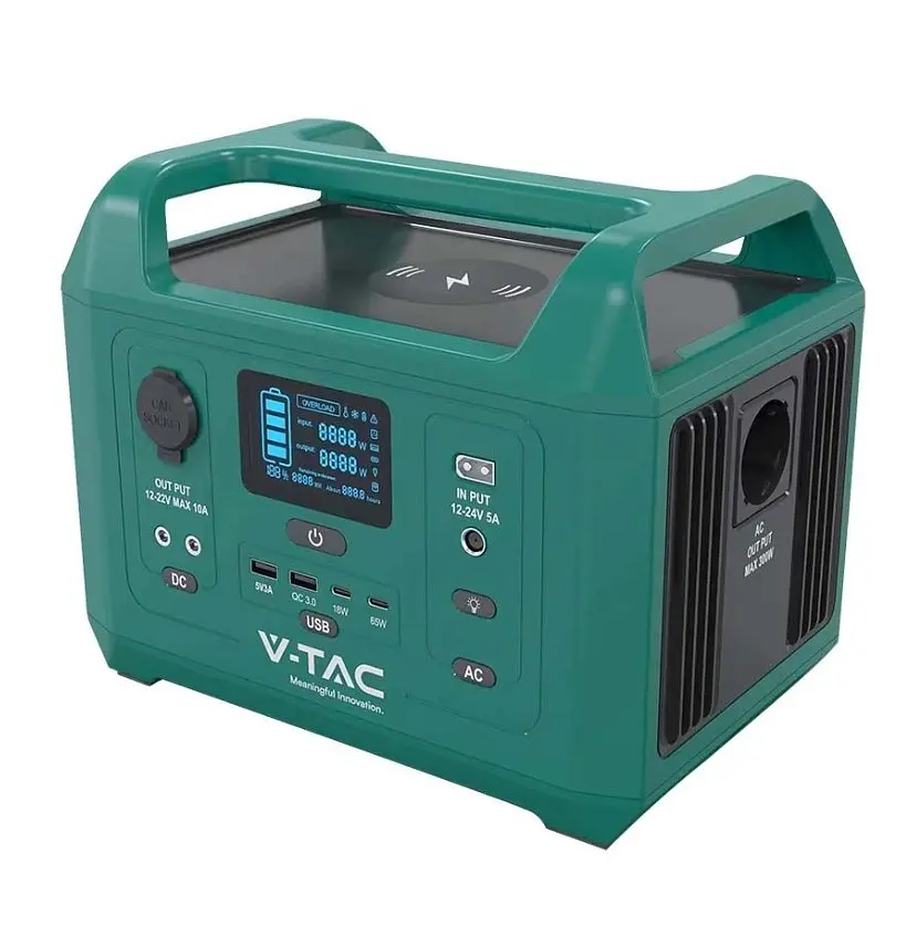 Портативна зарядна станція V-TAC VT303N 288 Wh - фото 2