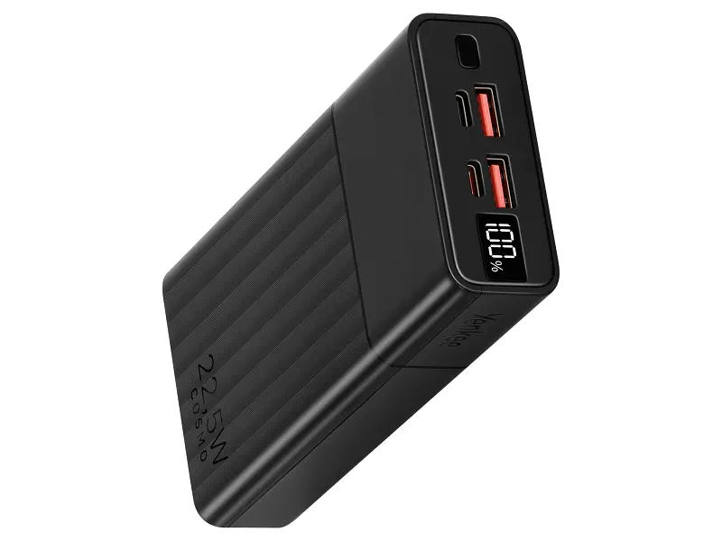 Внешний аккумулятор (павербанк) YENKEE YPB 2031 20000 mAh PD20W + QC22.5W Black - фото 2
