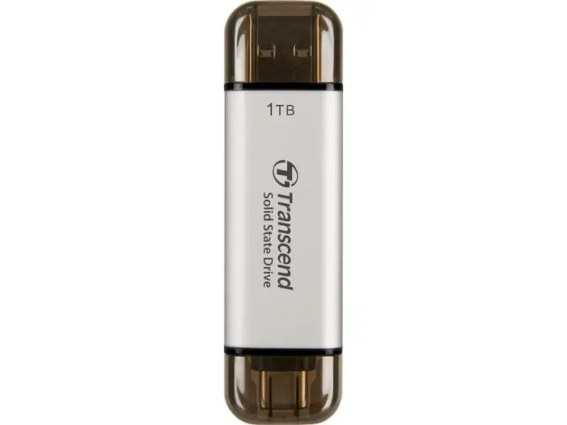 SSD-накопичувач Transcend ESD310 1 TB Silver (TS1TESD310S)