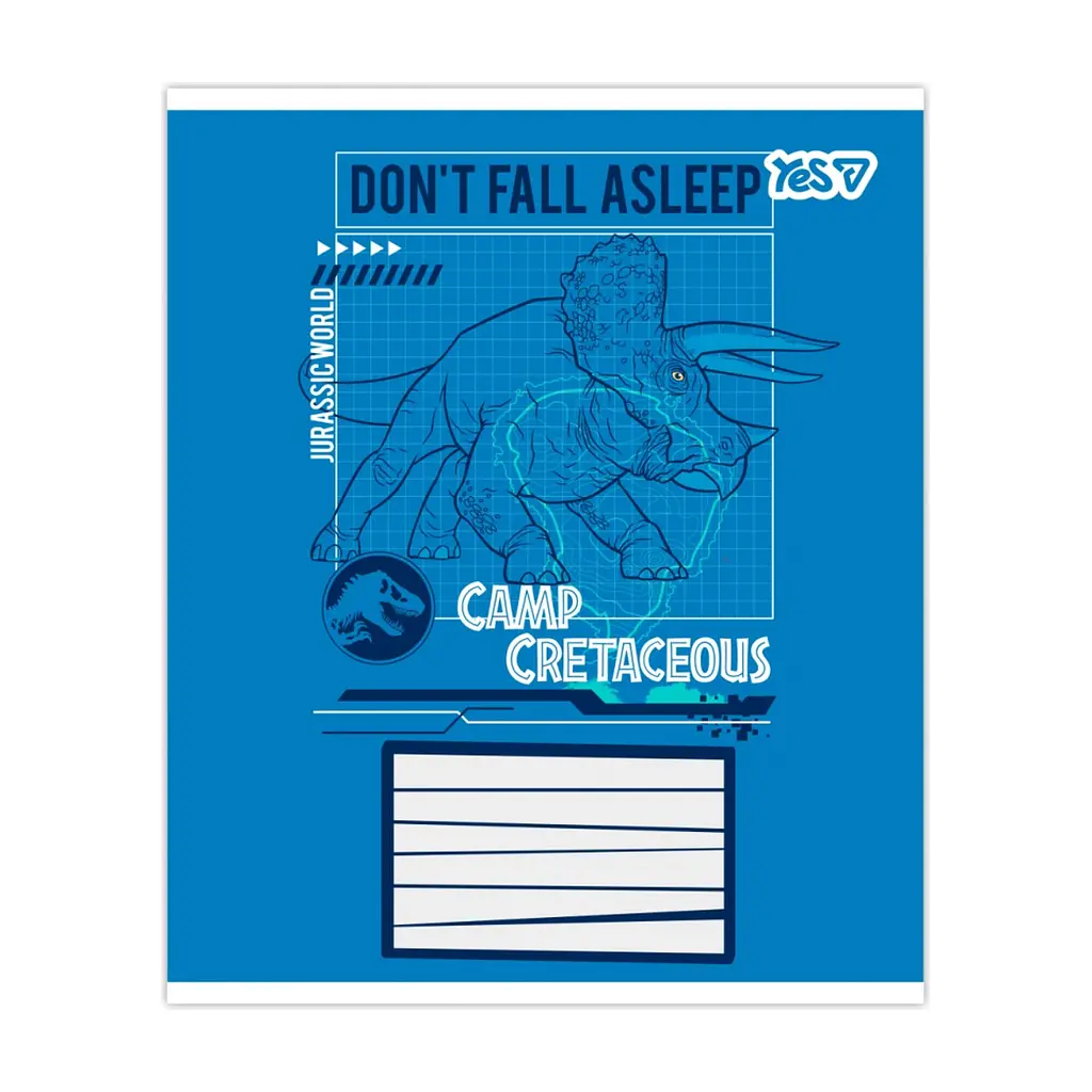 Зошит Yes Jurassic World.Camp cretaceous А5 18 аркушів лінія (768815), в асортименті - фото 3