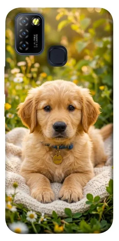 TPU чохол Demsky Small labradore для Infinix Hot 10 Lite