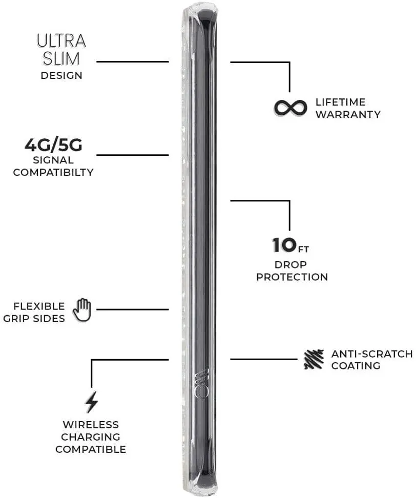 Протиударний чохол з блискітками Case-Mate Twinkle для Samsung Galaxy S20 Ultra Stardust - фото 2