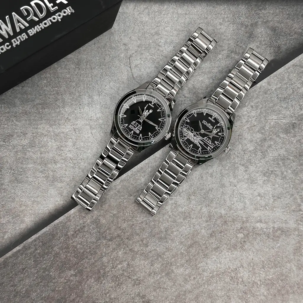 Жіночий наручний годинник 035 Київ II Silver-Black Awarder acs0031938 - фото 6