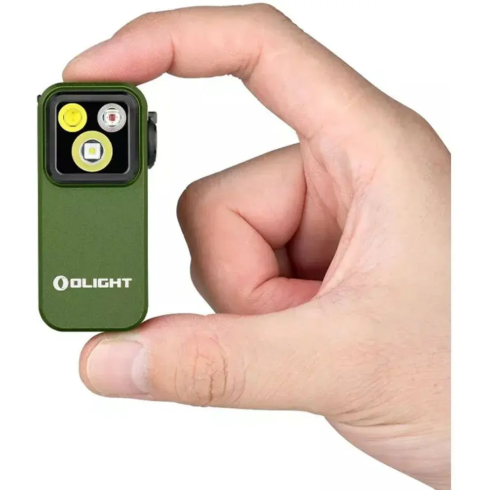 Фонарь Olight Oclip Pro OD Green - фото 5