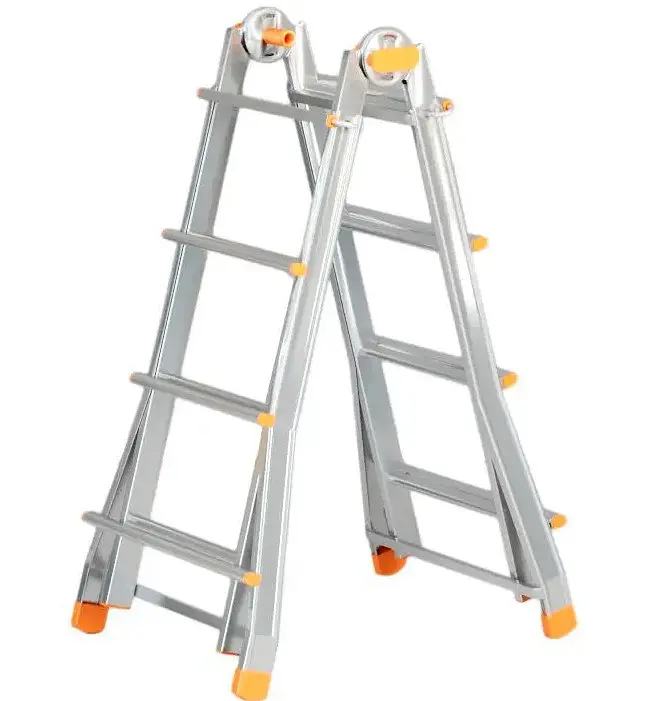 Драбина телескопічна Colombo Pratic 4+4 Steel (PRATIC4+4ACC) - фото 3