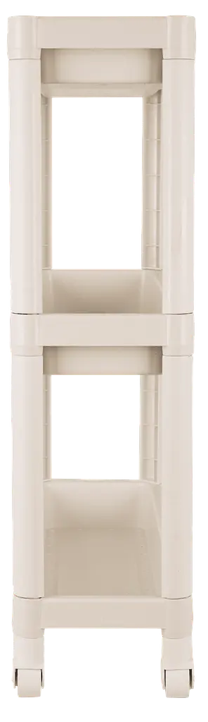 Етажерка 3-х ярусна Violet House 6015 Long Shelf 3 WHITE 54х18х67 см (7249026) - фото 2