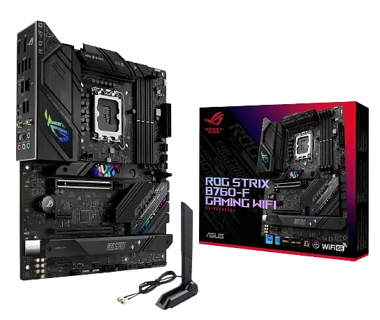 Материнська плата Asus B760-F ROG Strix Gaming Wi-Fi LGA 1700 (ROG STRIX B760-F GAMING WIFI) - фото 4