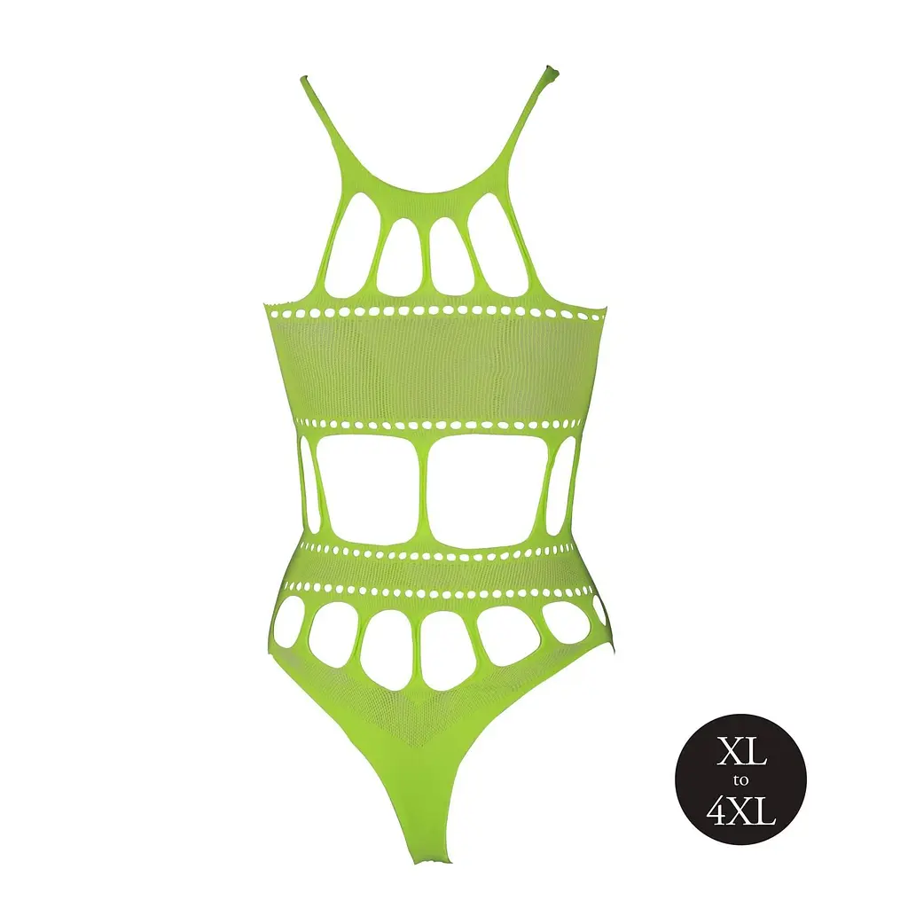Боді Ouch! Grecian Neckline Neon, XL/XXXXL (зелений) - фото 6